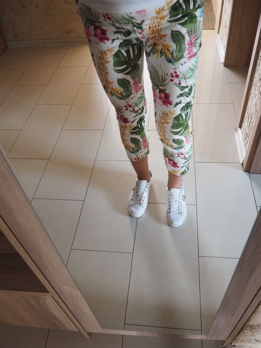 ORSAY spodnie chino eleganckie rybaczki R.38 (M) j.NOWE