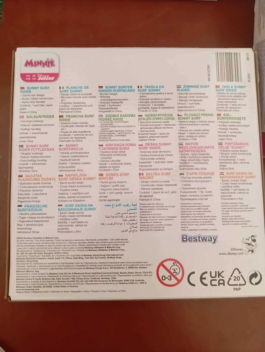 Deska do serfowania Minnie Bestway.posiadamy