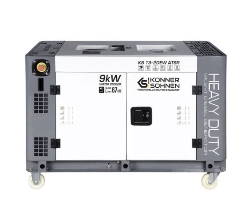 Agregat prądotwórczy marki Konner Sohnen model KS 13-2 DEW ATSR