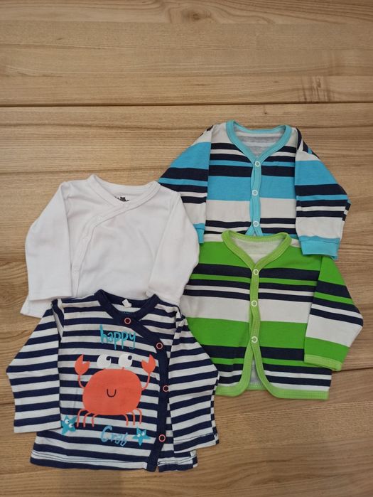 Zestaw ubranek dla chłopca roz 56 i 62