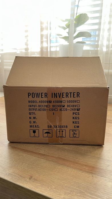 Інвертор потужності/Інвертор/Инвертор/Power Inverter/4000W 24V