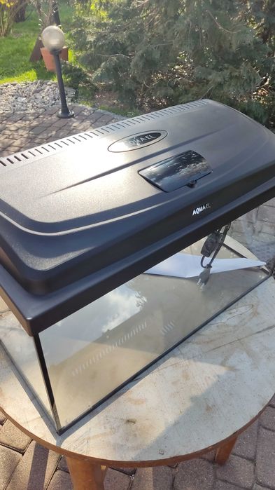 Aquael Classic Box 60 Akwarium proste + pokrywa LED D&N
