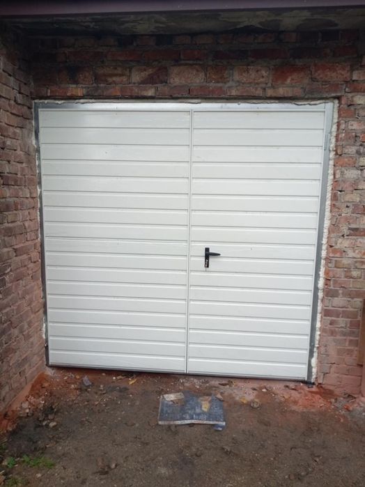 Brama garazowa, drzwi stalowe, brama do muru, brama ba wymiar