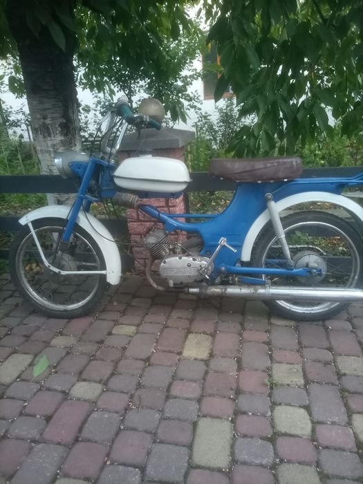 Мопед  Ріга  після  реставрації