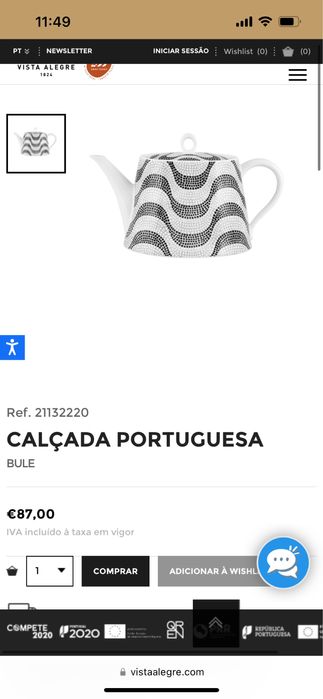 Conjunto de Chá Vista Alegre