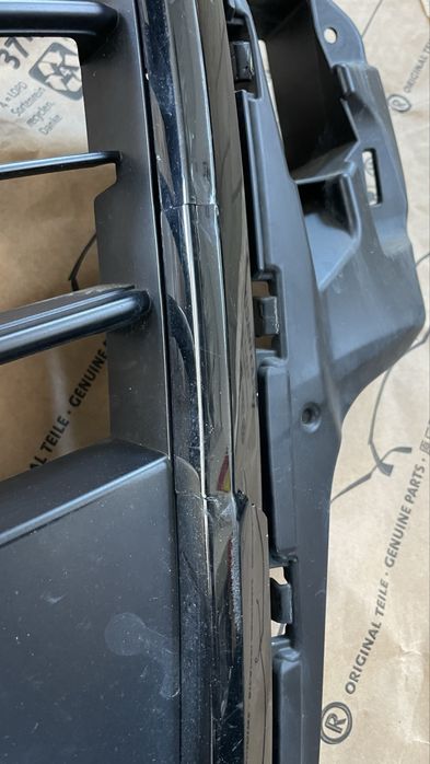 Решетка audi Q7 4m lift black