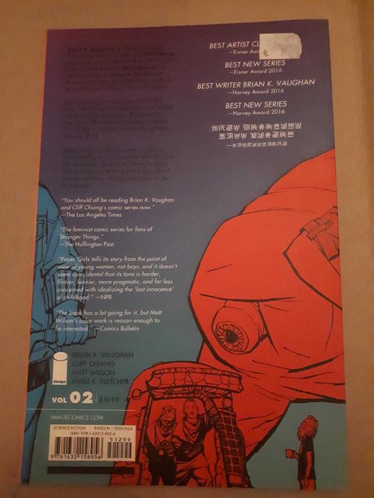 Paper Girls vol. 2 TPB