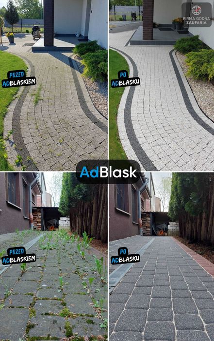Mycie/ Czyszczenie Kostki Brukowej