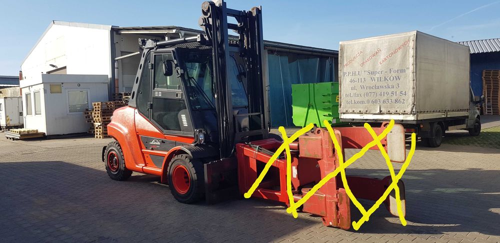 Linde H80T-900 EVO H70 ,H60 , 9 , 10  Ton Rok 2020 klimatyzacja  PROMOCJA