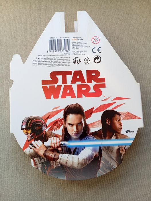 Coleção de figuras do StarWars
