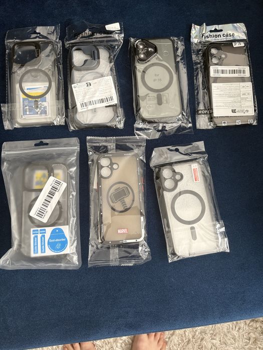 7 x nowe Etui IPhone 16
