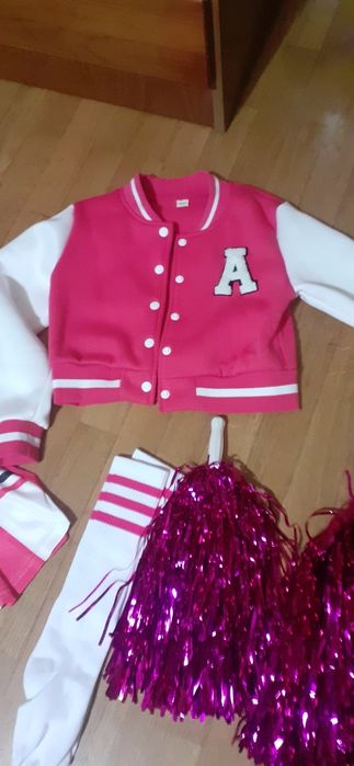 Disfarce carnaval Cheerleader 130 cm 7- 8 anos