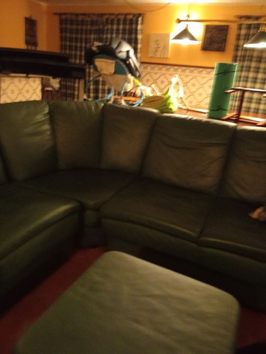 Sofá em pele, venda 500€
