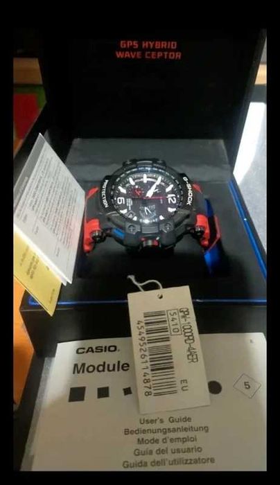 Relógio Casio G-shock Gravitymaster GPW-1000-RD-4A