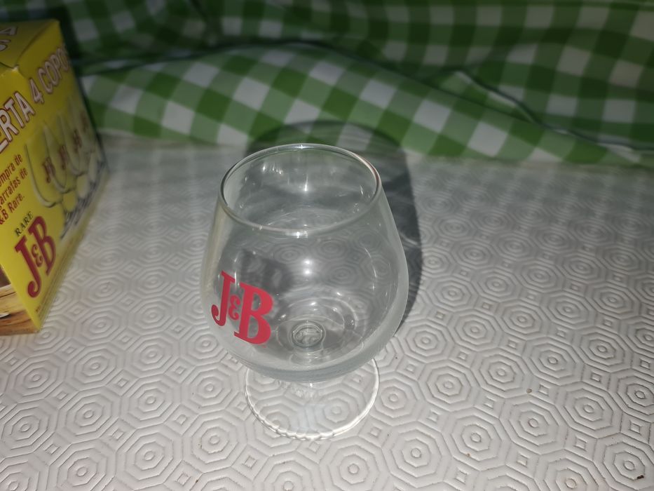 Copos de dose whisky marca JB