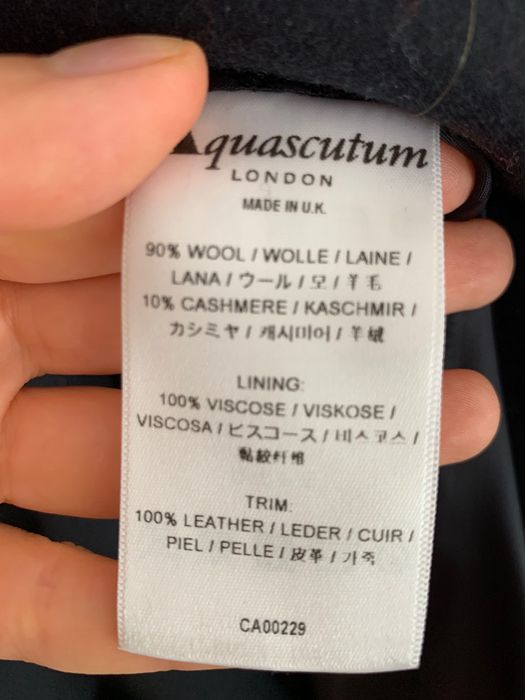 Пальто Aquascutum England шерсть