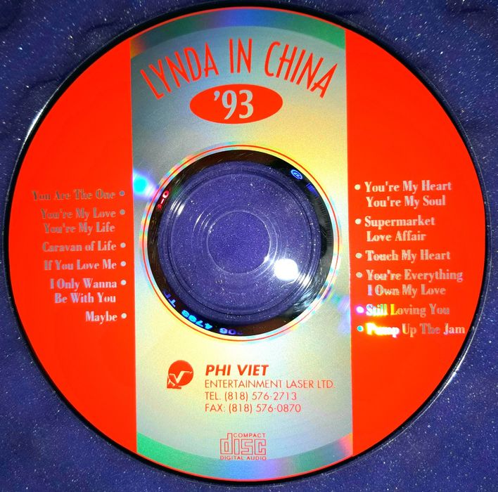 Lynda T.D. – Lynda T.D. In China '93 (CD, 1993)