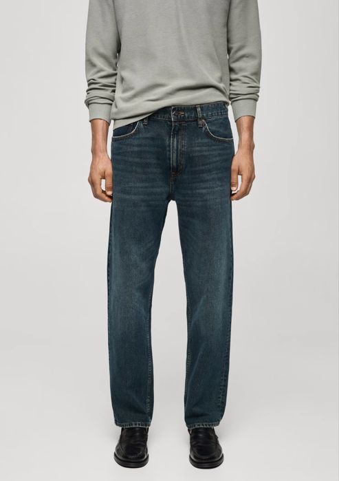 Джинси прямі mango