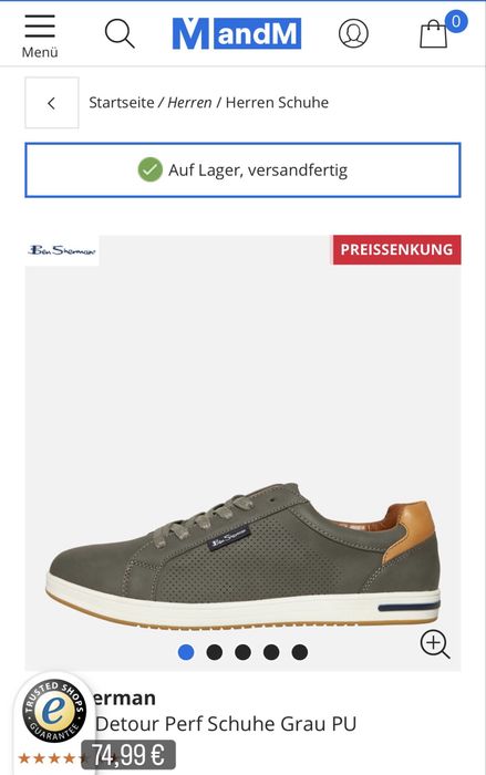Чоловічі шкіряні кросівки Ben Sherman 43 р. оригінал