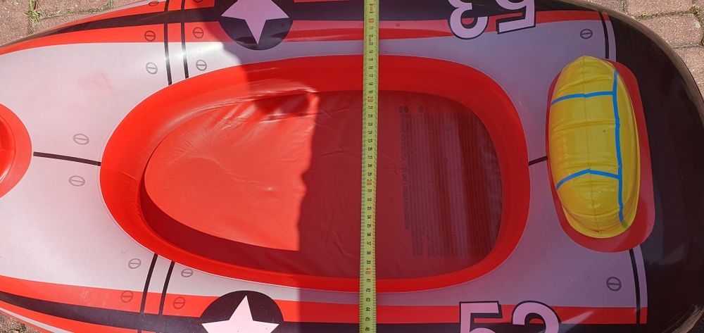 Dmuchany ponton dziecięcy samolot