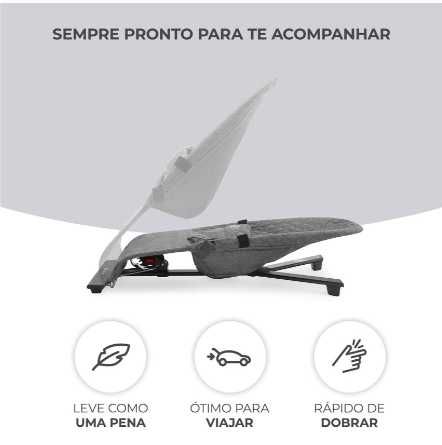 Espreguiçadeira Kindercraft como nova