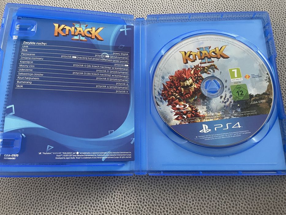 Gra, płyta PS4 KNACK