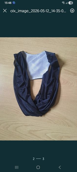 Sling marsupio recem nascido
