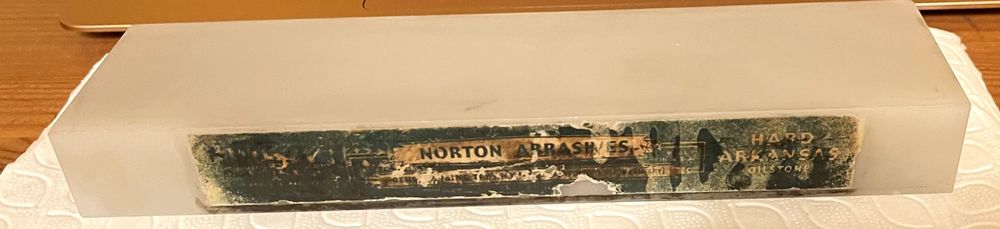 Kamień do ostrzenia brzytw - Arkansas Translucent