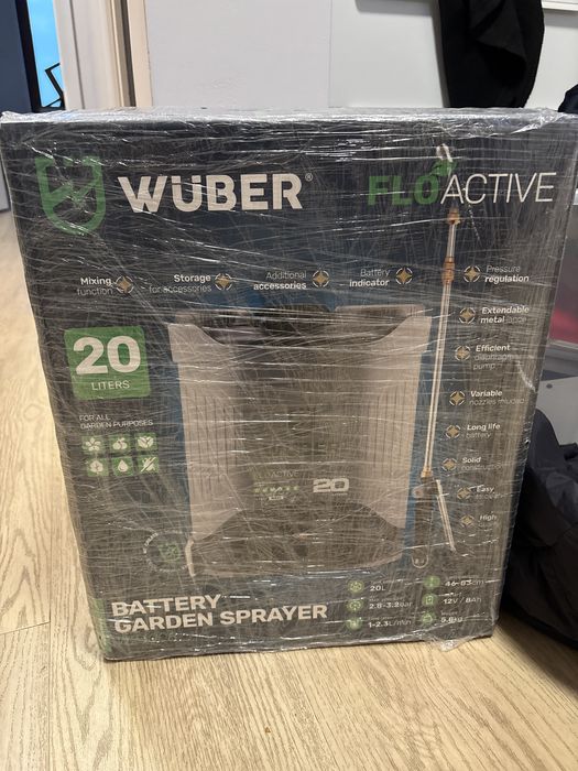 Akumulatorowy opryskiwacz 20l wuber floactive