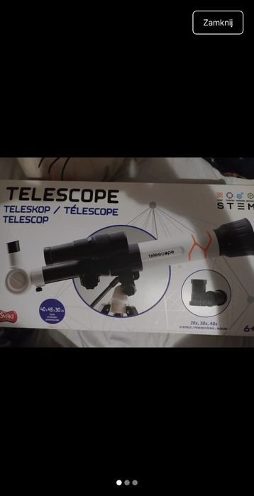 Teleskop dla dzieci zabawka