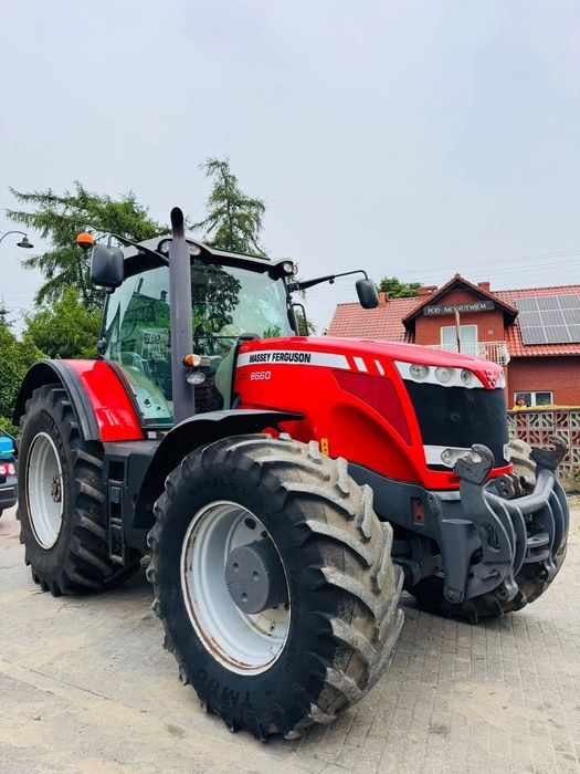 Massey Ferguson 8660 DYNA VT  MASSEY FERGUSON 8660 DYNA VT, 8400 cm3 SISU, 295KM, przedni TUZ i WOM