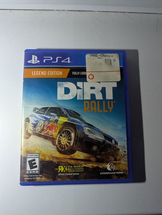 Dirt Rally ігри игры диски на PS4 PS5