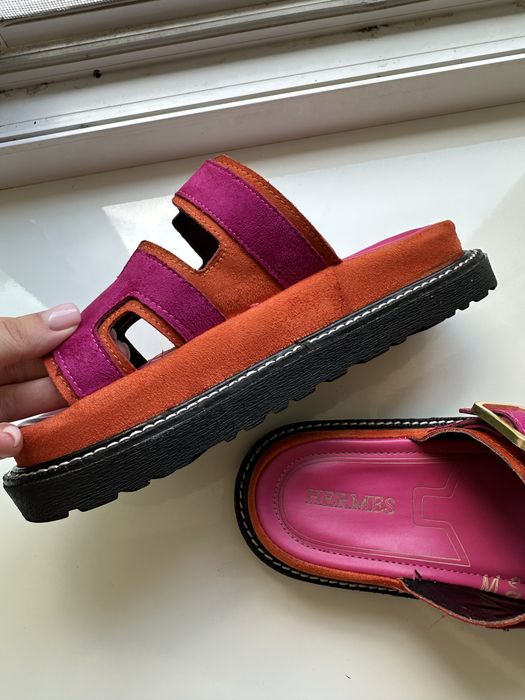Продам шльопки Hermes