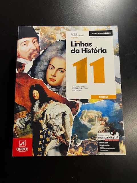 "Novo Linhas de História 11" - 11º ano – NOVO - PROJECTO PROFESSOR