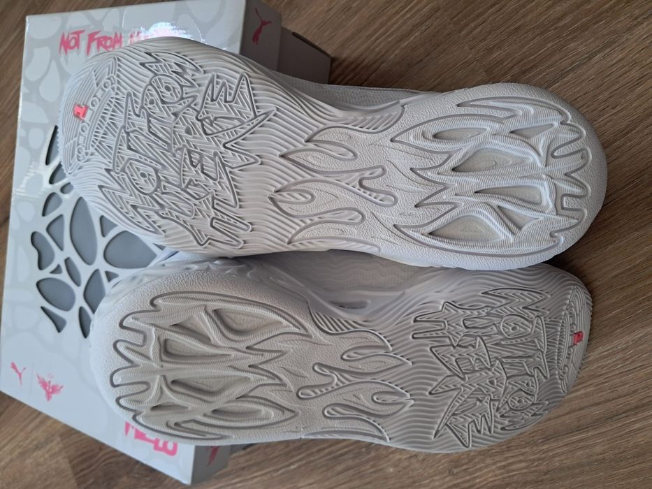Nowe Puma MB.04 Lo Ice White r.45 basket do kosza nba lamelo trening