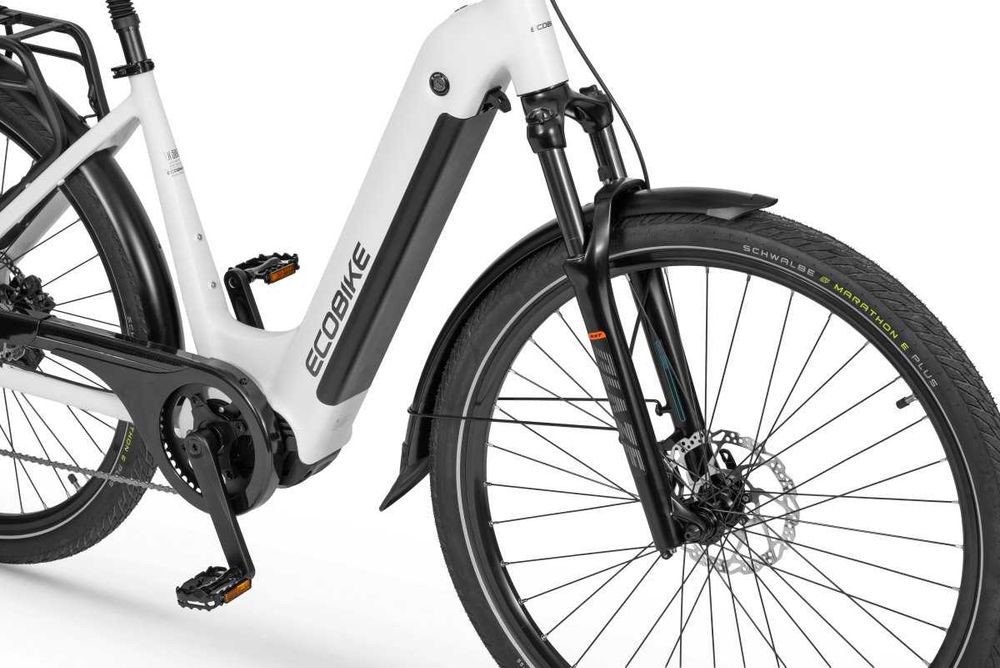 Rower elektryczny EcoBike LX300 Silnik central.  100Nm 900Wh Raty 0%