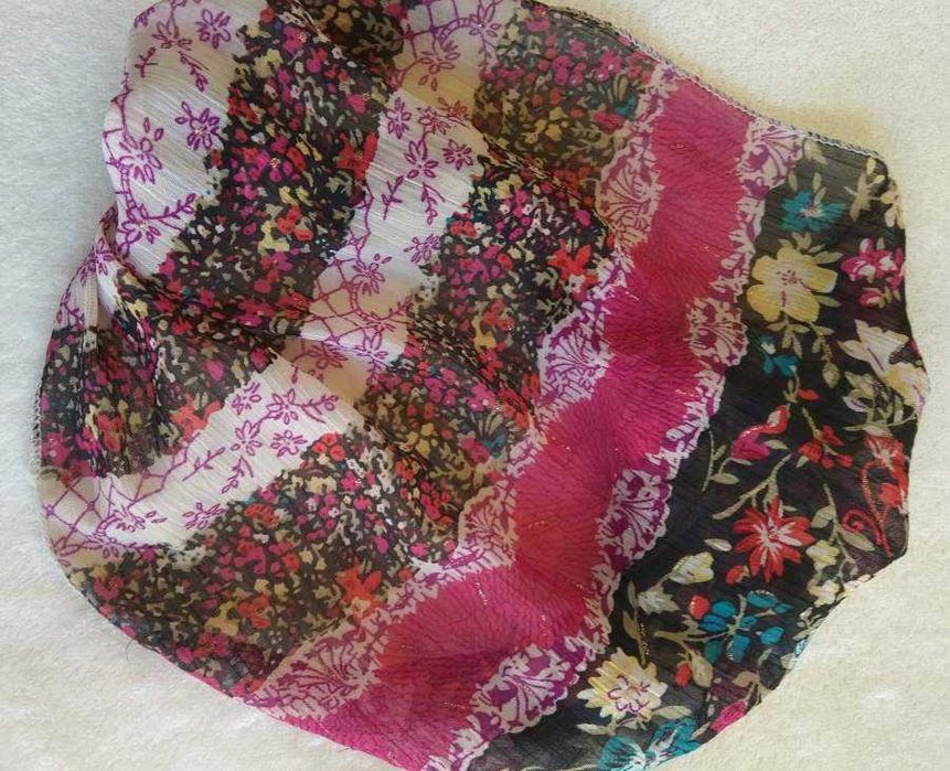 Lenço de Cabelo Floral – Estilo Boho Chic