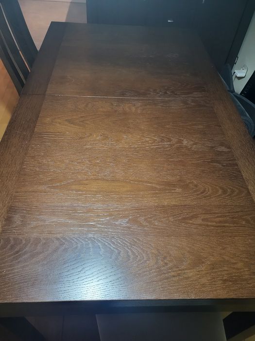 Zestaw drewnianych  mebli do salonu