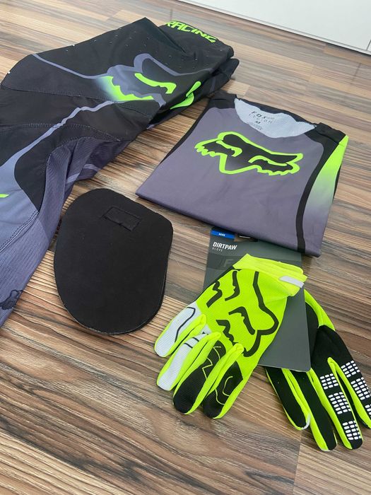 Strój FOX 360 MX (Vizen Fluo)(cross,quad,enduro,mtb,dh)
