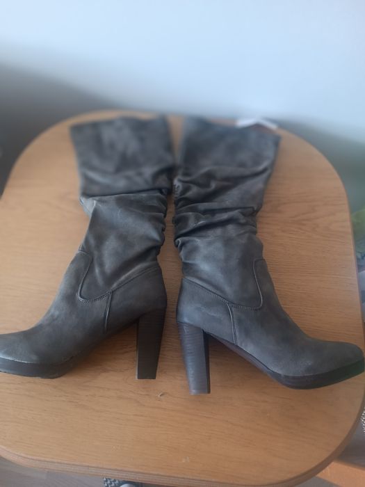 Kozaki damskie ocieplane S Barski