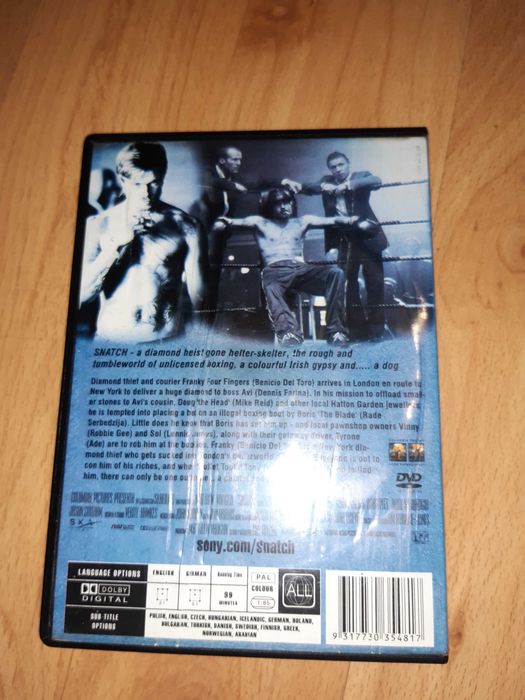 Film Snatch DVD.