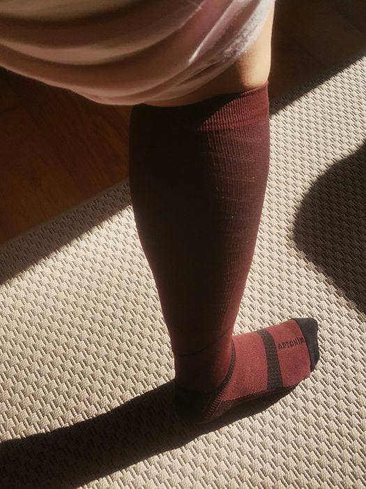 Meias de compressão 43-46 L decathlon