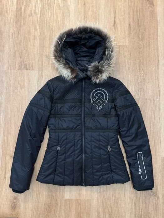 Sportalm Alpin Century Kitzbuhel Insulated Ski Jacket Fur S/M kurtka narciarska z futrem jak nowa