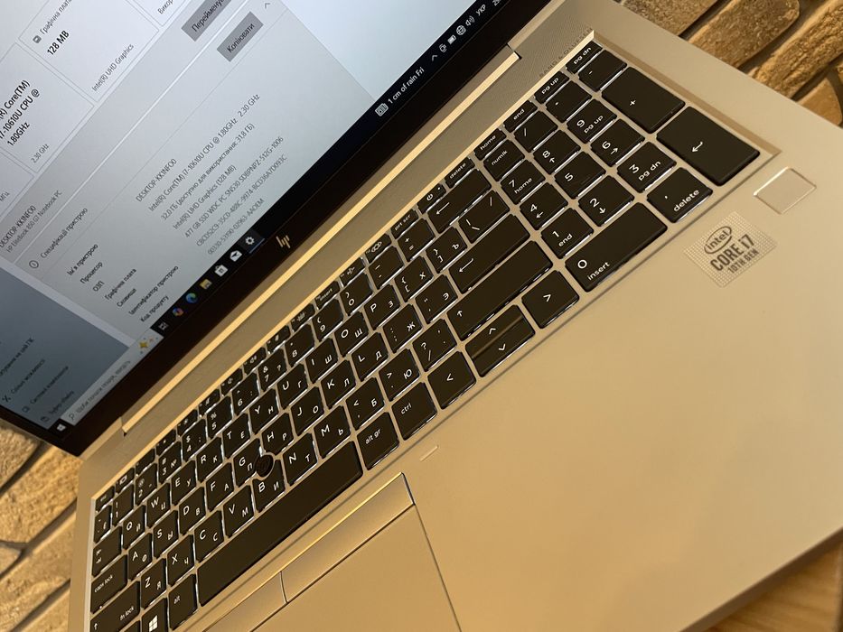 Ноутбук HP 850g7 i7-10610U SSD 512 ram 32