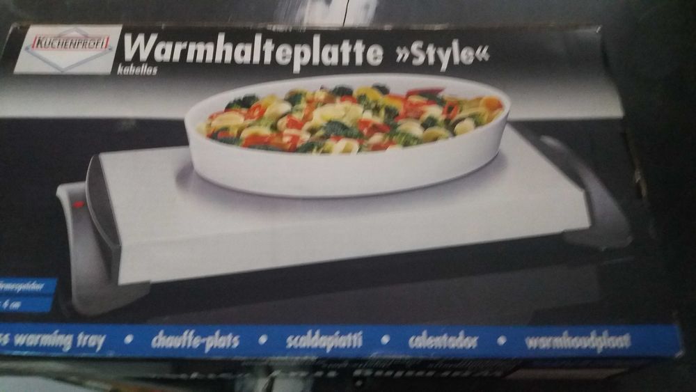 Placa de aquecimento kuchenprofi nova