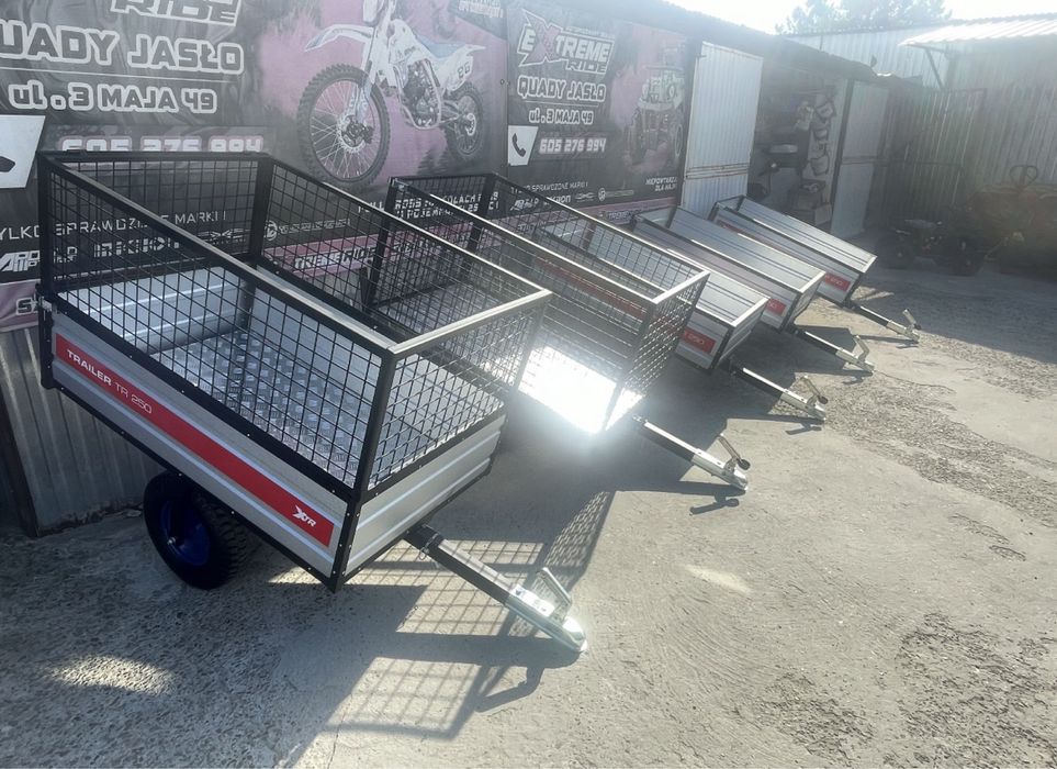 Przyczepka Trailer Tr 250! Do Quada, Traktorka, kosiarki! *RATY*