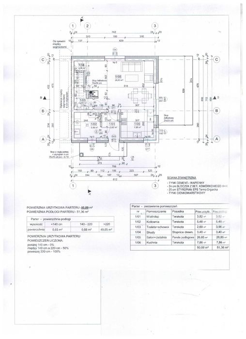 dom jednorodzinny w zabudowie bliźniaczej | 98,8 m² | Borów, ul. Brzozowa
