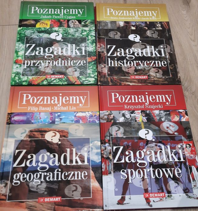 Sprzedam książki, seria "Poznajemy" 8 szt.