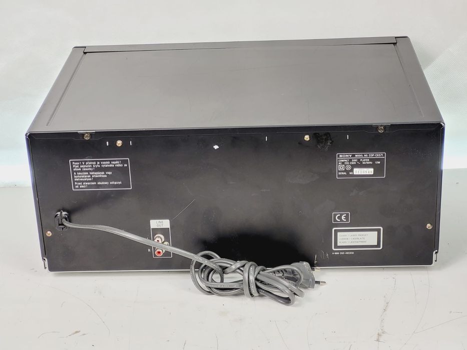 Sony CDP CX 571 zmieniarka cd 50 + 1 płyt odtwarzacz CD Warszawa