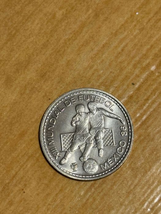 1986 – Moeda de 100$00 – México 86